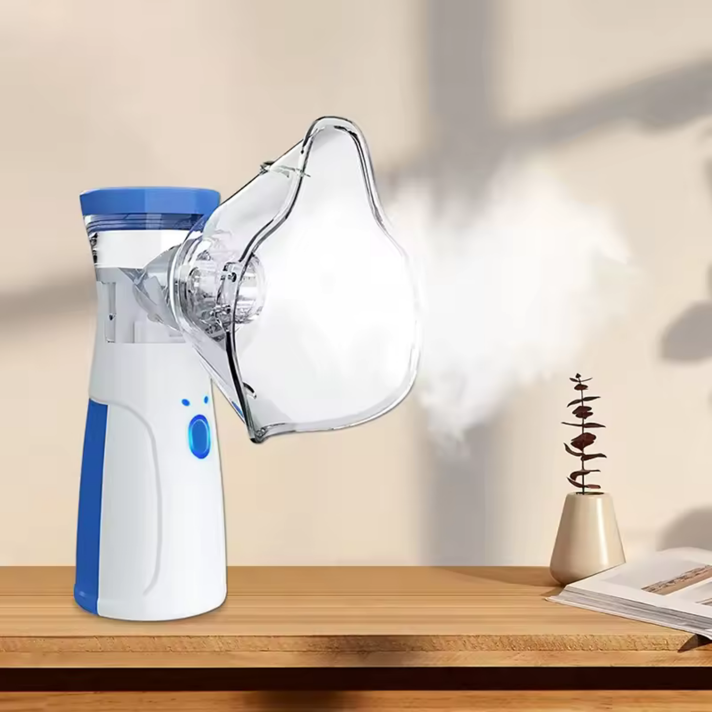 Taşınabilir Mesh Nebulizer – Çocuklar ve Yetişkinler İçin Sessiz ve Etkili Buhar Makinesi